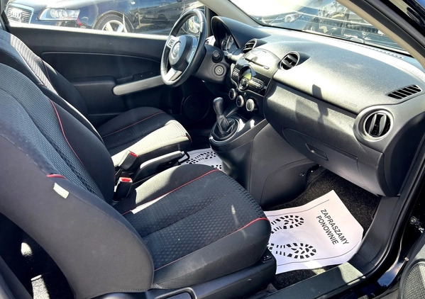 Mazda 2 cena 19900 przebieg: 169000, rok produkcji 2012 z Trzcianka małe 56